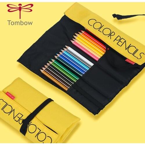 Tombow Color Pencil Professional Hand-painted Oily CR-NQ 24/36 Color Brush Set Painting Art Supplies for Students