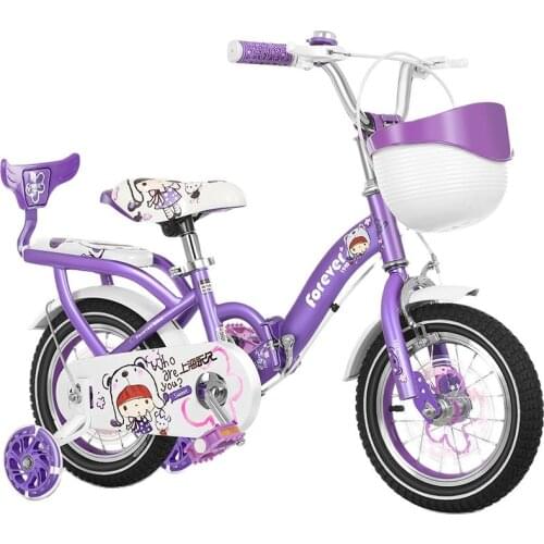 14 Inch Childrens Bicycle Girl Baby Stroller Baby Bicycle 3-5 Years Old Boy Girl Folding Bike Bicycle