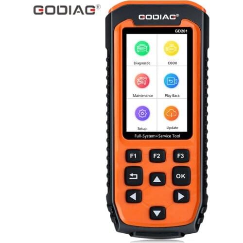 GODIAG GD201 All System OBDII Scanner All Makes Scanner Tool DPF/ABS/Oil Reset