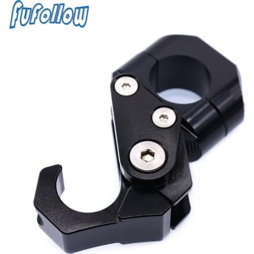 Universal Motorcycle CNC Aluminum Luggage Helmet Hook For Yamaha XMAX300 NMAX TMAX Aerox NVX MT-09 MT07 YZF R3 R15 XSR900 XSR700