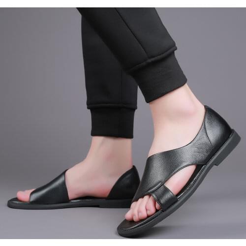 Мужские кожаные сандали LYTYL China At AliExpress