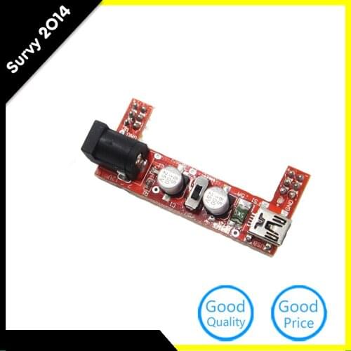MB102 Breadboard Power Supply Module 3.3V 5V F Solderless For Arduino Mini usb diy electronics