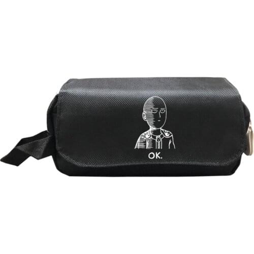 Anime ONE PUNCH-MAN Makeup Bags Cute Kids Gifts Kids Pencil Bag Beautiful Children Boys Girls Students School Supplies