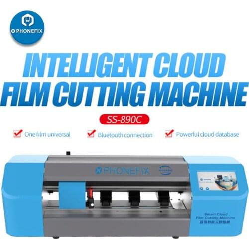 SUNSHINE SS-890C Film Cutting Machine Back Front Films for Mobile Phone Tablet PC Screen Sunshine Screen Protector Cutter