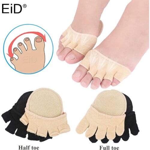Cotton Forefoot Pad for Hallux Valgus Bunion Pain Relief Foot Pain Thumb Separator Socks Orthopedic Toes Inserts Half Yard Pads