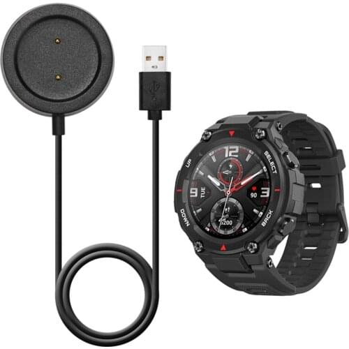 Mini USB Dock Charger Charging Cable Base Magnetic Cradle Desktop Holder for Amazfit T-ReX A1918 Smart Sport Watch Smartwatch
