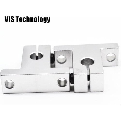 12pcs SK8 8mm linear rail shaft support block for CNC linear slide bearing guide Parts for RepRap 3D printer
