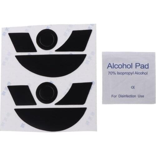 2 Sets 0.6mm Mouse Skates Mouse Stickers Pad for Razer Naga 2014 Mouse