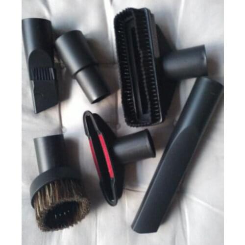 6 in 1 Vacuum cleaner parts brush kit and nozzzle set with 32-35mm adapter hose