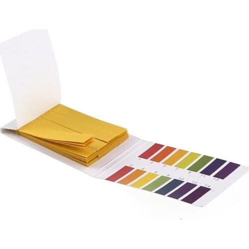 80 Strips/pack pH test strips Full PH Meter PH Controller 1-14st Indicator Litmus Paper Water Soilsting Saliva Test Tools Kit