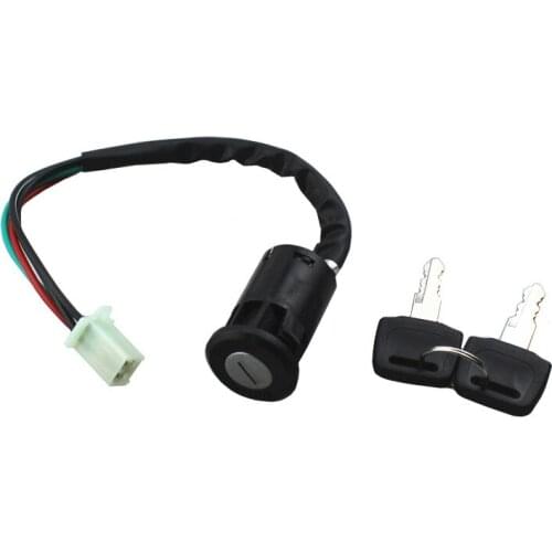 Motorcycle Accessories Parts 1 Pcs Ignition Switch Lock W/Key For Yamaha Suzuki Honda ATVs GO KART MOPED Dirt Bike