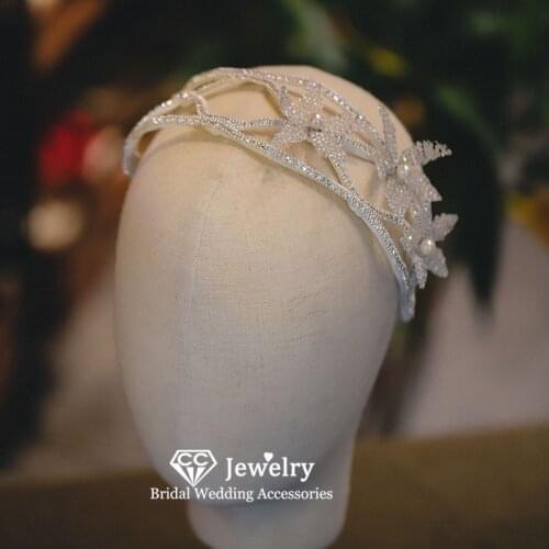 CC Rhinestone Headbands Women Hairwear Wedding Accessories Bridal Headdress Engagement Jewelry High Quality Headpiece Gift AN162