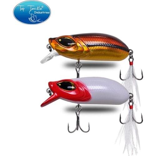 CF LURE 50mm 8g Topwater Crank bait Fishing Lure Hard Bait Wobbler Artifical Bait Floating Lure Tackle