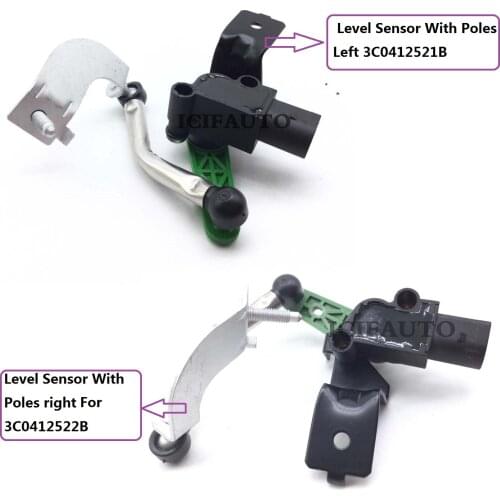 Level Sensor With Poles Left For AUDI Q3 VW CC Eos Passat 3C0412521B/3C0 412 521B/3C0412522B/3C0 412 522B