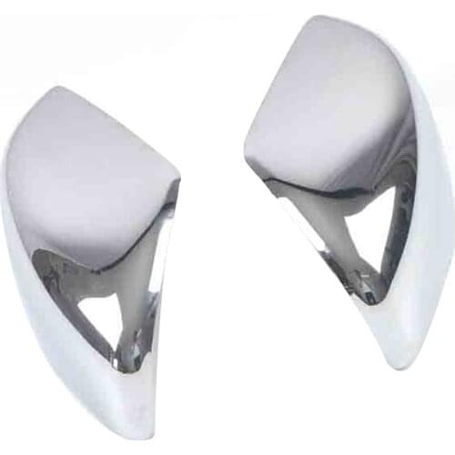 For Nissan Navara NP300 2015-2020 Car Side Door Rearview Mirror Cover Trim Frame Decoration Stickers Accessories, Chrome