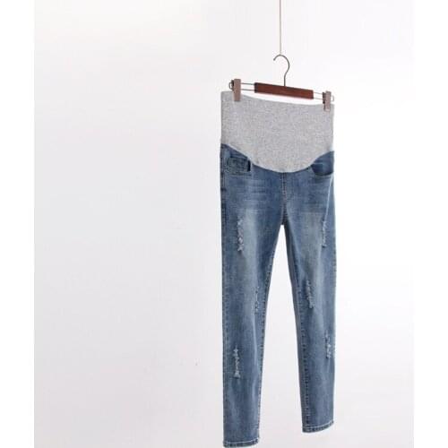 New Maternity Jeans Denim Jeans Pregnant Pregnancy Clothes Pregnant Pants 6MJ020