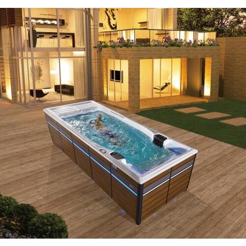 Factory promotion factory swimming pool outdoor with Ladders Pool Metal Frame BG-6658