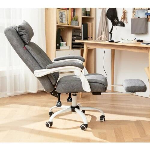 Computer chair, boss chair, office chair, back can lie on desk