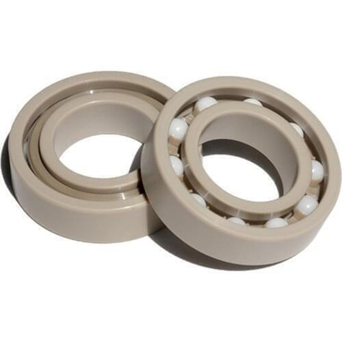 PEEK Miniature Plastic Bearing 6308-6315 Non-Magnetic Insulated High Temperature Bearing