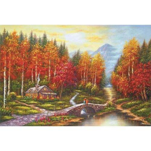 New Embroidery Counted Cross Stitch Kits Needlework Crafts 14 ct DMC DIY Arts Handmade Decor - Watchful Hunters 3