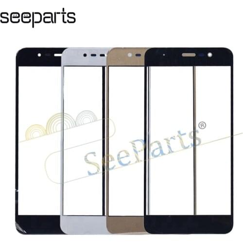 For Asus Zenfone 3 Max ZC520TL Front Outer Glass Lens Touch Panel Cover Replacement 5.2'' For ZC520TL X008D Front Screen Lens
