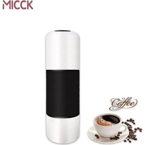MICCK Portable Mini Coffee Maker Manual Coffee Grinder Drewing Barista Tools Cappuccino Latte Art For Kitchen Minipresso