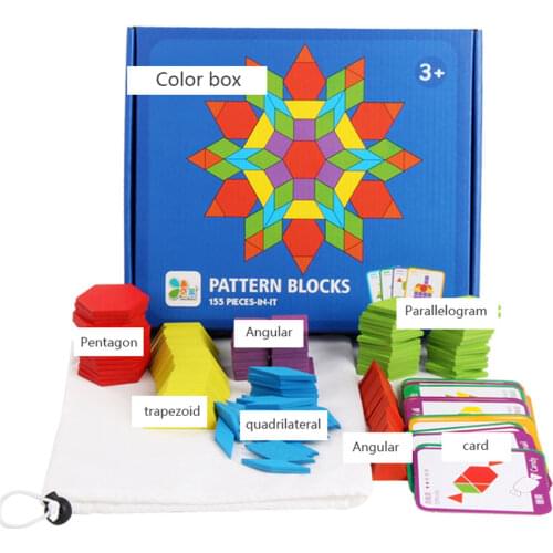 150Puzzles Book Magnetic Tangram Toys Intelligence Development Infant Challenge IQ Montessori Educational Book for Children Gift