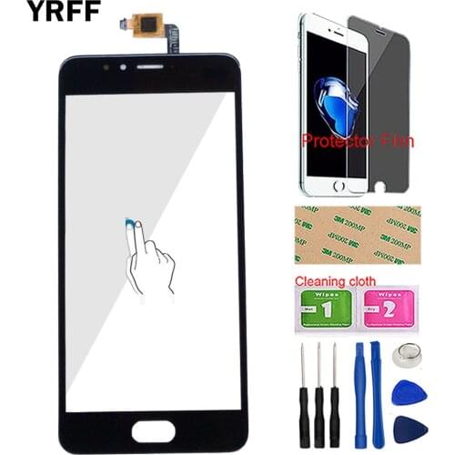 Phone Touch Screen For Meizu Meilan M5S M 5S 5 s M612 Touch Screen Digitizer Panel Lens Sensor Replacement Tools Protector Film
