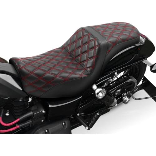 Motorcycle Seat For Harley Dyna 2006-2017 FXD FXDWG FLD Fat Street Bob Super Glide Custom Low Rider Driver Passenger