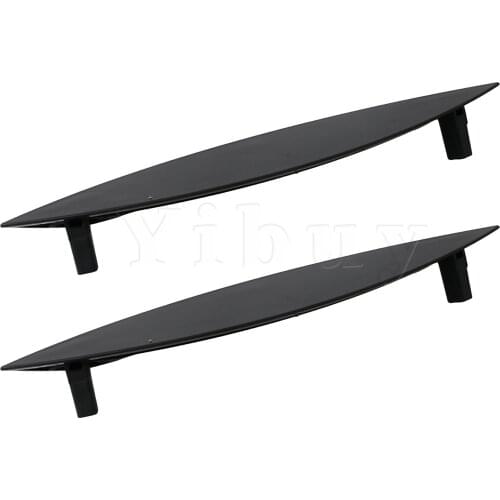2 x Plastic Black Door Handle for Dryer with 18.4CM Hole Distance 855975