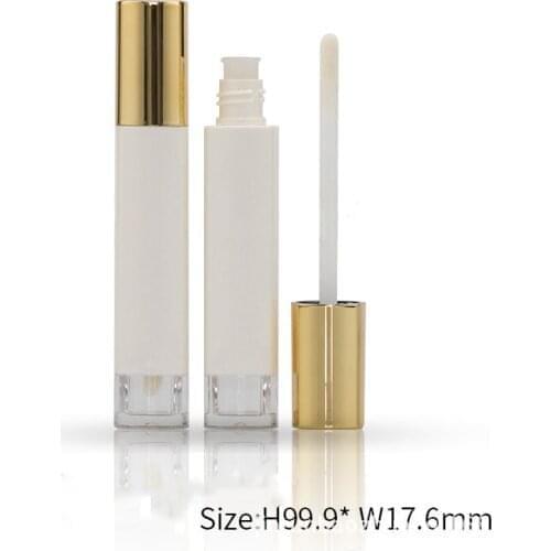 30/50pcs 5ml Lip Gloss Tubes Empty Lip Gloss Containers Clear Lip Balm Bottle with Rubber Stoppers