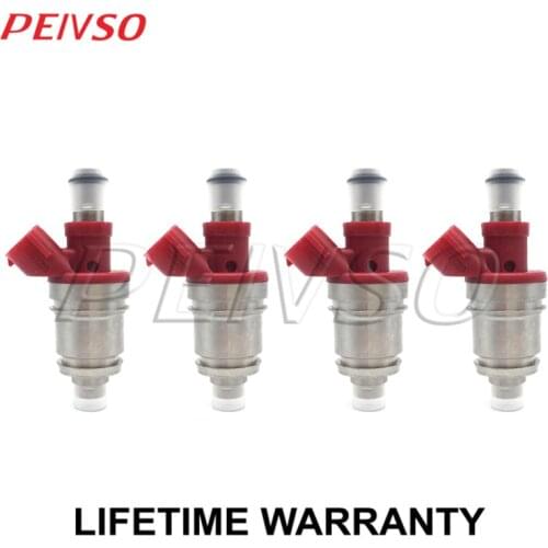 4x 15710-77EA0 JS28-2 fuel injector for Isuzu Pickup 2.3L 1994~1995 Rodeo 2.6L 1994~1995 Amigo1994 2.6L L4