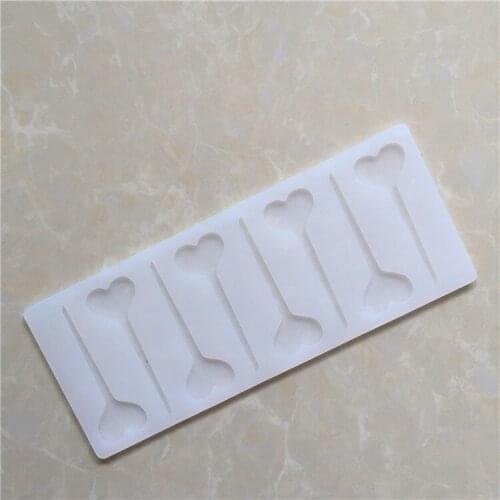 8 thread love chocolate mold silicone chip cake accessories