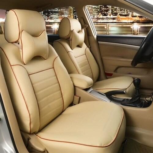 Automobile car seat covers pu leather cushion for MITSUBISHI lancer ex V3/5/6 Pajero Sport Outlander V73 V77 Grandis EVO IX dx 7