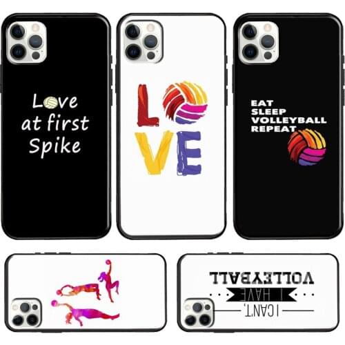 Volleyball Quotes Case For iPhone 12 Pro Max 12 mini 11 Pro Max 6S 7 8 Plus X XR XS Max SE 2020 Cover