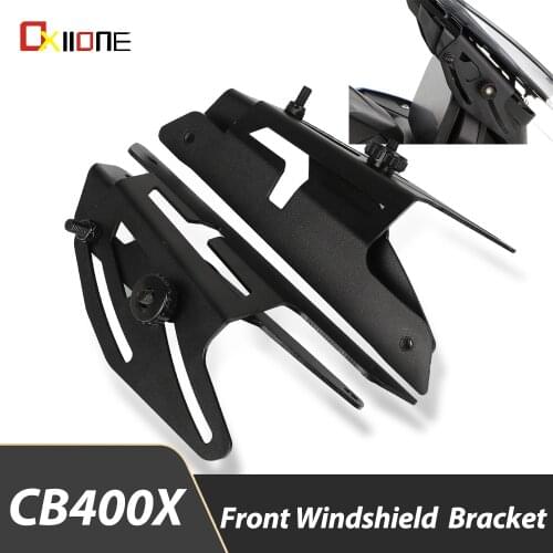 For BMW CB400X Motorcycle Aluminum Front Windshield Adjusting Bracket Parts CB 400 X CB 400X All Years Accessories