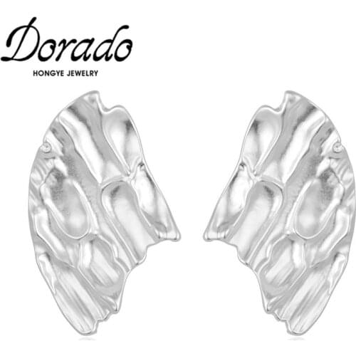 Dorado Hot Sale Personality Fashionable Drop Earrings For Women Retro New Punk Retro Accessories Party Big Irregular Brincos