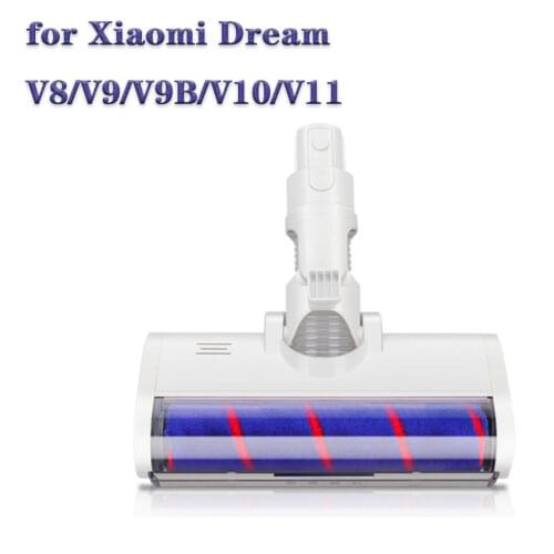 HOT! Electric Brush Head Roll Brush for Xiaomi Dream V8/V9/V9B/V10/V11 Vacuum Cleaner Parts