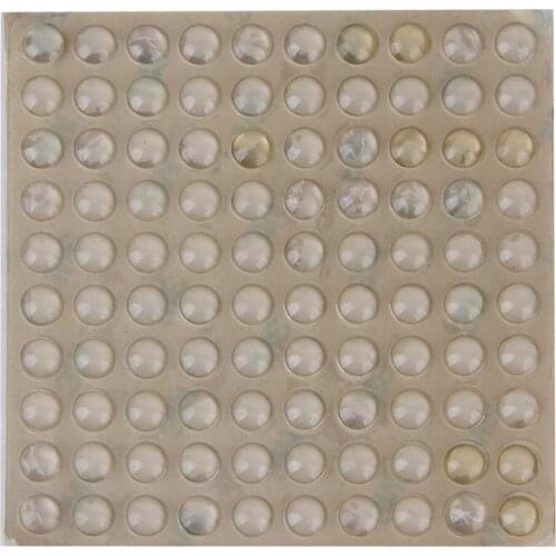 MagiDeal 100pcs Protective Buffer Damper Silicone Semicircle Buffer Self-adhesive