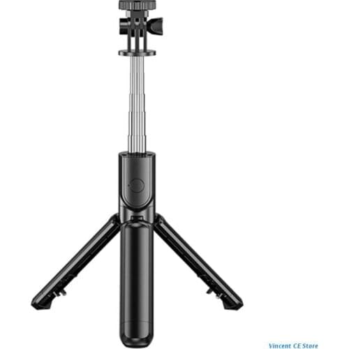 K92F 3 in 1 Selfie Stick Tripod 360°Rotation Extendable Stabilizer Portable Gimbal Phone Holder Bracket with Remote Control