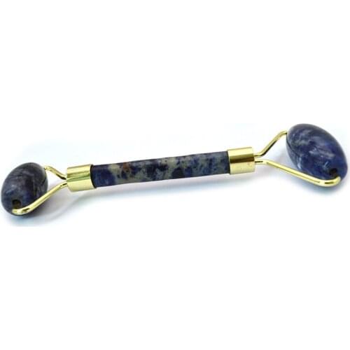 Blue Point StoneJade Roller Massage For Facial Line Slimness Skin Care Face Massage Roller For Beauty Healthcare Product