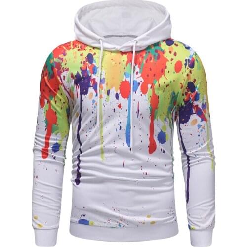 3D Colorful Splash Ink Print Hoodies Men Women 2020 Winter New Long Sleeve Hip Hop Hoodie Sweatshirt Men Streetwear Hooded Sweat