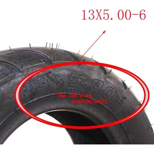 13x5.00-6 Vacuum Tubeless Tire Tyre ATV QUAD Buggy Mower Go-kart Buggy