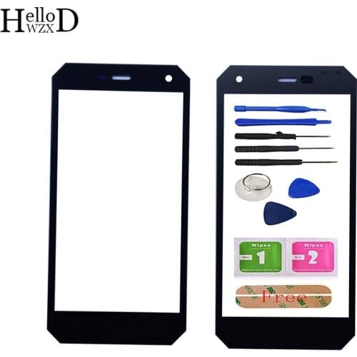 Mobile Front Outer Glass For Nomu S10 Front Glass ( No Touch Screen Digitizer Panel LCD Display) Tools 3M Glue