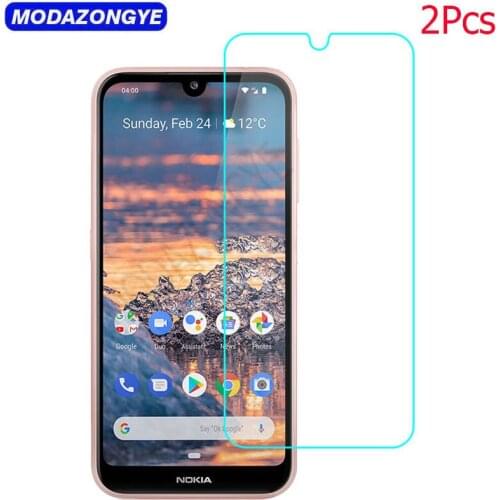 2 Pcs Tempered Glass For Nokia 4.2 Screen Protector Nokia 4.2 TA-1157 TA-1150 TA-1133 TA-1149 TA-1152 Nokia4.2 Protective Film