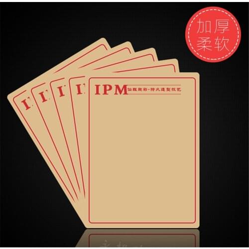 10Pcs Tattoo Practice Blank Skin Fake Training Skin for Permament Makeup Eyebrow Lips Artificial Soft Leather 20x15cm