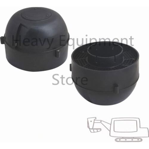 4 Inch 102mm Waterproof Sun-Proof Air Filter Precleaner For Caterpillar John Deere Excavator Loader Heavy Equipment