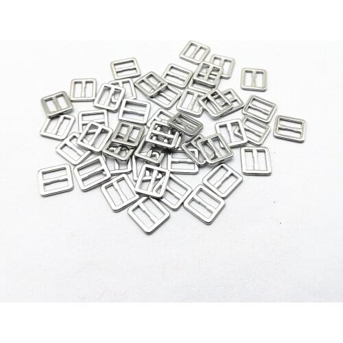50pcs 5.5mm Mini Metal Tiny Buckles Sewing DIY Patchwork Doll Clothes Buttons Accessories 8 Colors