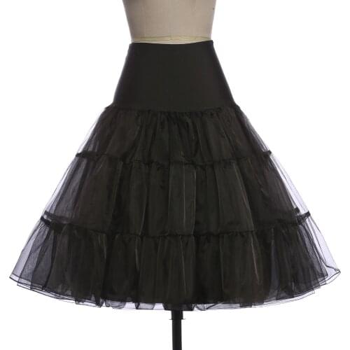 White Black Tulle Short Bridal Wedding Petticoat Crinoline Rockabilly Woman Tutu Skirt Linen Underskirt Wedding Accessories
