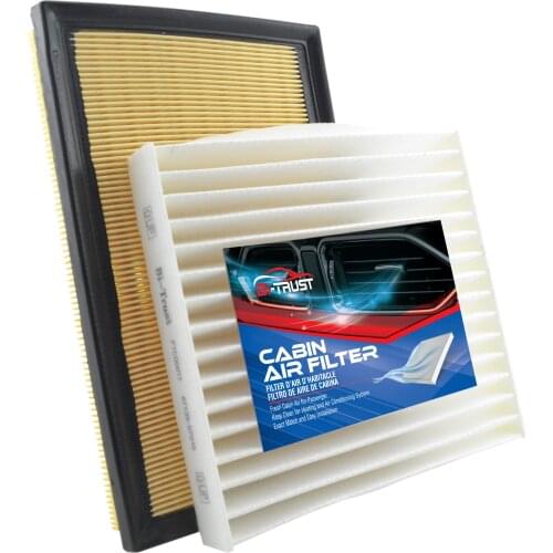 Bi-Trust Engine & Cabin Air Filter for 2013-2018 Toyota RAV4/2012-2017 Toyota Camry/2007-2017 Lexus LS460/2010-2012 Lexus HS250h